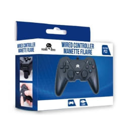 Manette de jeu - FREAKS AND GEEKS - PS3 et PC - Filaire - 1.8m câble - Vibration