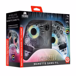 Freaks and Geeks 299296 accessoire de jeux vidéo Transparent Bluetooth Manette de jeu Nintendo Switch