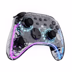 Freaks and Geeks 299296 accessoire de jeux vidéo Transparent Bluetooth Manette de jeu Nintendo Switch