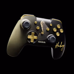 Freaks and Geeks Harry Potter Noir Bluetooth Manette de jeu Nintendo Switch, Nintendo Switch OLED, PC