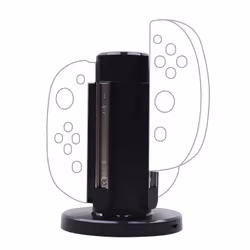 Freaks and Geeks 299209, Nintendo Switch, Socle de chargement, Noir, Avec fil, 1 m, 3 h