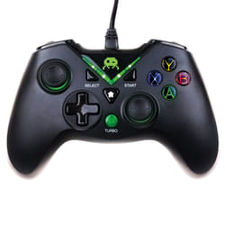 Freaks and Geeks 320038 accessoire de jeux vidéo Noir, Vert USB Manette de jeu PC, Xbox One, Xbox Series S, Xbox Series X