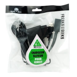 Alimentation secteur - Kinect - Xbox 360 - Noir - Filaire - Adaptateur