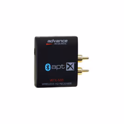 ADVANCE WTX 500 récepteur de musique de bluetooth Noir