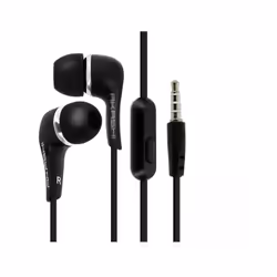 Akashi ALTKITPIE50BL, Avec fil, Musique, Écouteurs, Noir