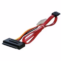 MCL MC553-0.3M, 0,3 m, SATA I, Mâle/Mâle, Rouge