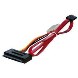 MCL MC553-0.3M câble SATA 0,3 m Rouge