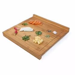 DM Creation 00041PM planche à découper pour cuisine Carré Bambou Bois