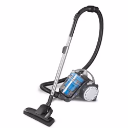 E.ziclean TURBO ECO SILENT, 900 W, Aspirateur réservoir cylindrique, Sans sac, 1,2 L, HEPA, Multi cyclonique