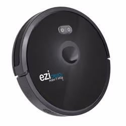 E.ziclean Connect x600 robot aspirateur 0,6 L Sans sac Noir
