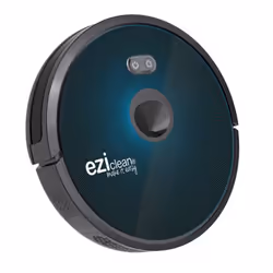 E.ziclean Aqua connect x650 robot aspirateur 0,6 L Sans sac Noir, Bleu