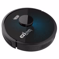 E.ziclean Aqua connect x850 robot aspirateur 0,6 L Sans sac Noir, Bleu