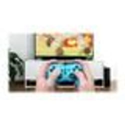 Subsonic - Manette Colorz  avec câble de 3 mètres vibration et gyroscope - Accessoire pour console Nintendo Switch - Bleu Néon
