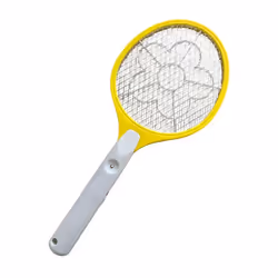 Raquette Anti-Moustique Électrique à Piles Format XL 48 cm Grille Haute Tension Pour Insectes