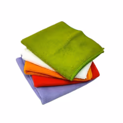 Torchons microfibres - Multicolore - Lot de 5 - 30x30cm - Ultra absorbants - Lavables en machine