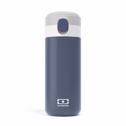 MONBENTO - Gourde Isotherme - Petite Gourde Hermétique 360ml - Garde au Chaud/Froid jusquà 12h - MB Pop Bleu Infinity