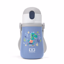 monbento MB Stram Utilisation quotidienne 360 ml Polyester, Polypropylène (PP), Silicone, Tritan Bleu