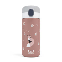 MONBENTO - Gourde Isotherme - Petite Gourde Hermétique 360ml - Garde au Chaud/Froid jusquà 12h - MB Pop cannelle Fox