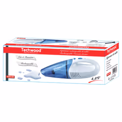 Techwood TAS-49 aspirateur de table Bleu, Blanc Sans sac - Vue supplémentaire 3