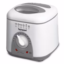 Techwood TFF-81 friteuse Unique 1 L Autonome 950 W Blanc