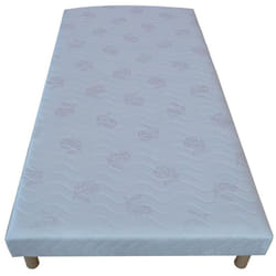 Sommier tapissier a lattes blanc 90x190cm