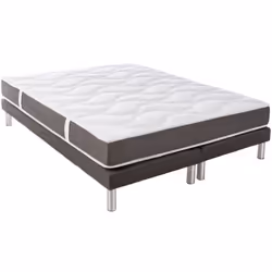 Ensemble matelas + sommier pour couchage 160x200cm Un matelas ne s'achète pas sans réfléchir. Vous allez le garder pendant un ...