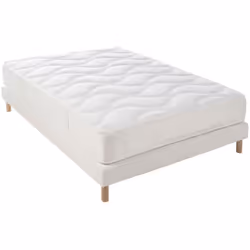 Ensemble matelas + sommier pour couchage 140x190cm Vous recherchez le confort absolu. Choisissez cet ensemble matelas + sommi ...