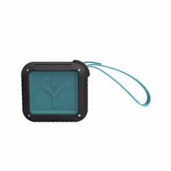 Ryght AIRBOX-S, 100 - 20000 Hz, Avec fil &sans fil, Noir, Turquoise, Cylindre, Résistant à l’eau, IPX5