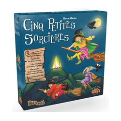 Jeu de société - OYA - Cinq petites sorcières - Jeu dambiance - Mémoire - 2 joueurs ou plus