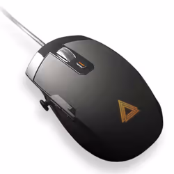 Lexip Pu94 - Souris 3D Filaire - Version Euro/Us (PC), Droitier, Laser, USB Type-A, 12000 DPI, Noir