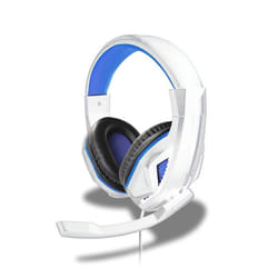 Steelplay - Casque Micro Filaire Stereo - Hp44 - Blanc/Bleu PS5