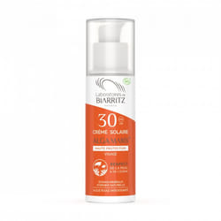 Laboratoires de Biarritz Organic SPF30 Face Sun Cream, 50 ml Crème d’écran solaire Visage 30 Adultes
