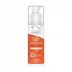 Laboratoires de Biarritz Organic SPF50 Face Sun Cream, 50 ml Crème d’écran solaire Visage Adultes