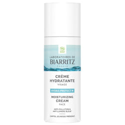 Laboratoires de Biarritz HYDRA-PROTECT + Crème Hydratante Visage Bio 50 ml