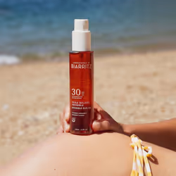 Laboratoires de Biarritz LB3562 écran solaire et produit après soleil Huile de protection solaire Visage et corps 30 Adultes