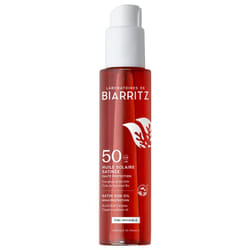 Laboratoires de Biarritz Huile Solaire Satinée SPF50 125 ml