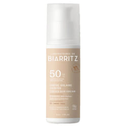 Laboratoires de Biarritz Crème Solaire Teintée Visage SPF50 Bio 50 ml - Teinte : Ivoire