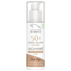 Laboratoires de Biarritz Crème Solaire Teintée Visage SPF50 Bio 50 ml