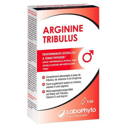 Labophyto Arginine Tribulus 60 Gélules Végétales