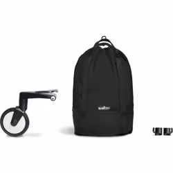 Sac à langer BABYZEN pour poussette YOYO+ - Noir - Roues - 10 kg supplémentaires
