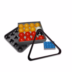 Pack billes billard pool en résine - Pool