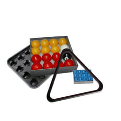 Pack billes billard pool en résine - Pool