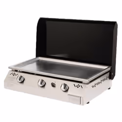 Euskal Plantxa Iparla, 9000 W, 3 zone(s), 780 x 450 mm, 15 personne(s), Butane/Propane, Pose libre