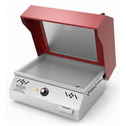Euskal Plantxa Baigura Pose libre 2000 W Rouge, Acier inoxydable