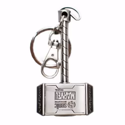 Semic Distribution Thor Hammer, Porte-clés, Acier inoxydable, Métal, 50 mm, 1 pièce(s)