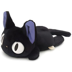 Peluche Jiji Fluffy Beanbag - Studio Ghibli - Kiki la Petite Sorcière - Noir - 10x8x15cm
