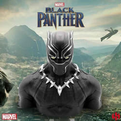 MARVEL TIRELIRE BUSTE NOIR PANTHER WAKANDA PVC DELUXE 20 CM SEM0BBSM02