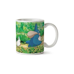 Mug - STUDIO GHIBLI - Totoro - Blanc et Bleu - Rond - Compatible lave-vaisselle