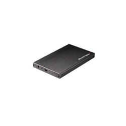 Boîtier externe - SMARTTECK - ST-BES25611-BK - 2.5 SATA - Aluminium noir - USB 2.0