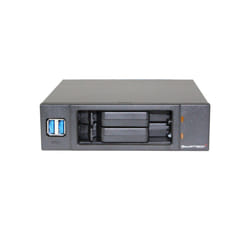 Smartteck SMT-B54131 Obturateur de baie de lecteur Noir